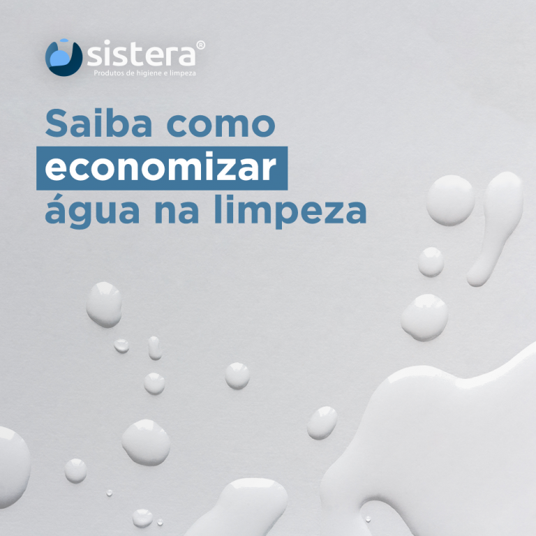 Saiba como economizar água na limpeza